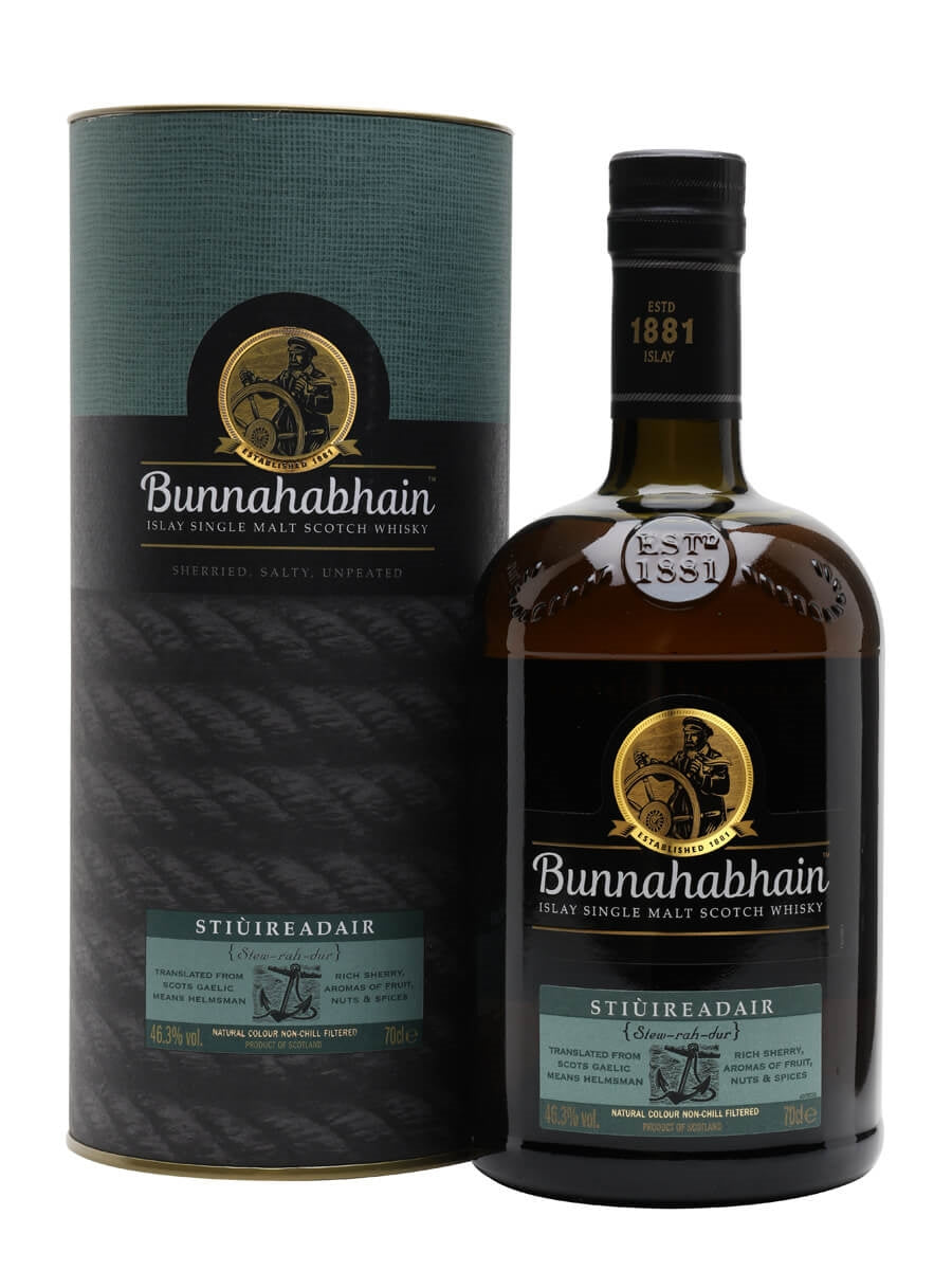 Bunnahabhain Stiuireadair Islay Single Malt Scotch Whisky, 70cl bottle