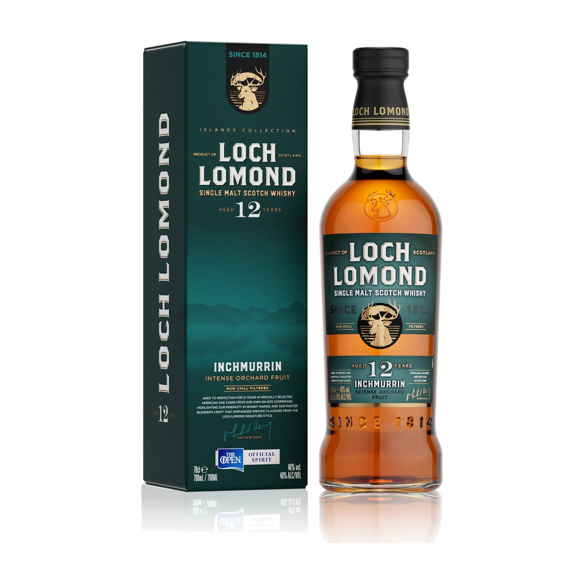 Loch Lomond Inchmurrin 12 Year Old Highland Single Malt Scotch Whisky 70cl bottle