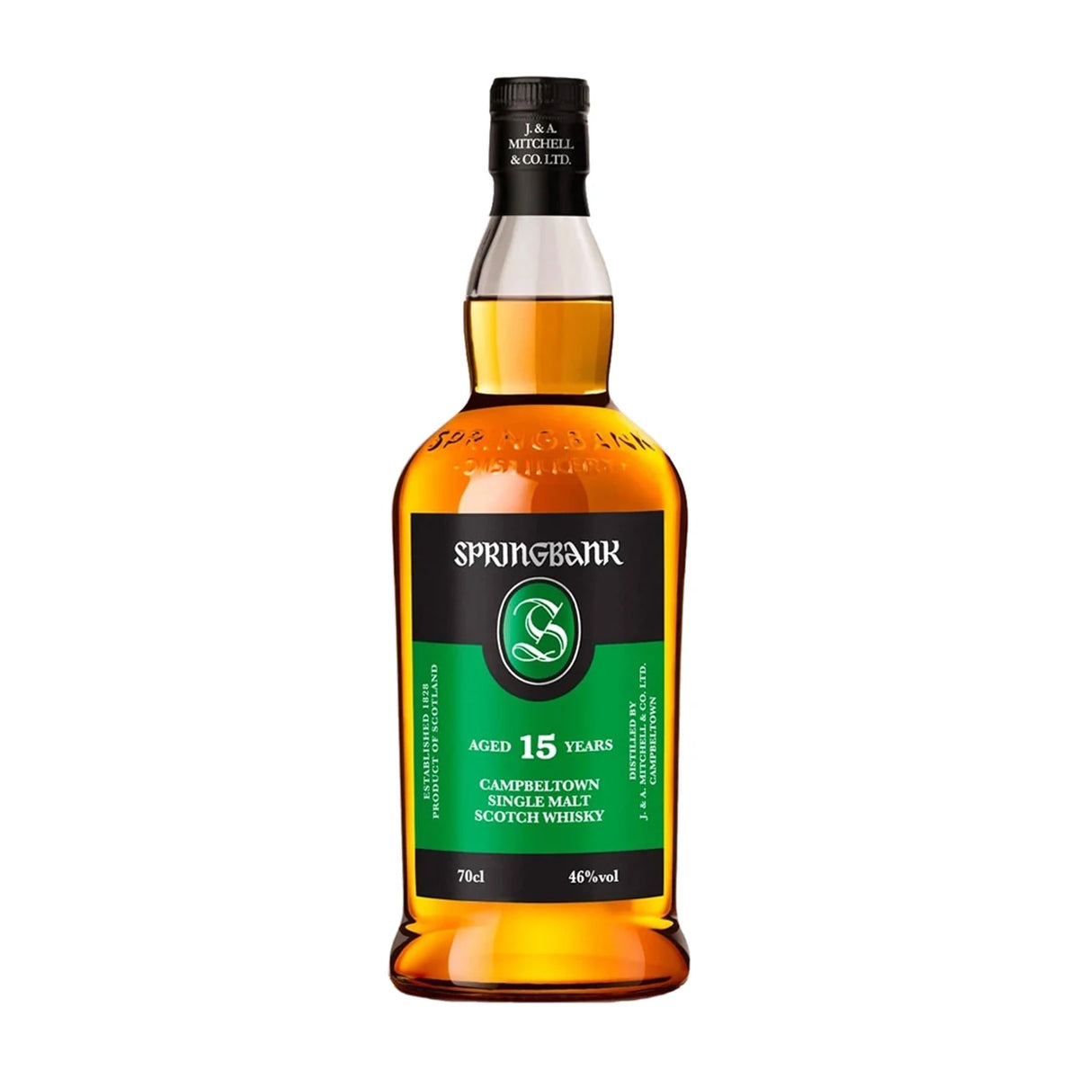 Springbank 15 Year Old Campbeltown Single Malt Scotch Whisky 70cl bottle