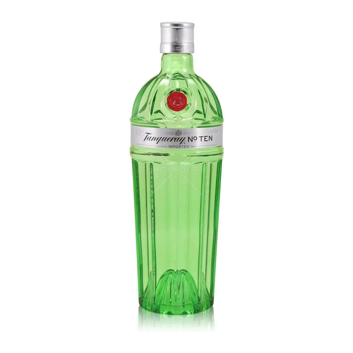 Tanqueray No. Ten Gin 70cl bottle on a white background