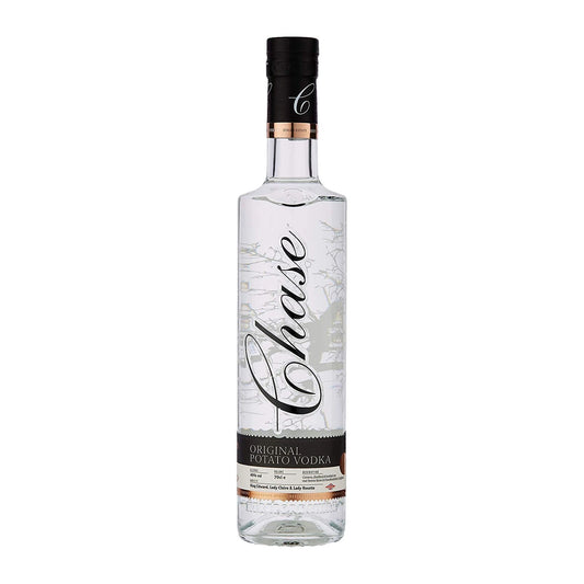 Bottle of Chase Original Potato Vodka 70cl on a white background