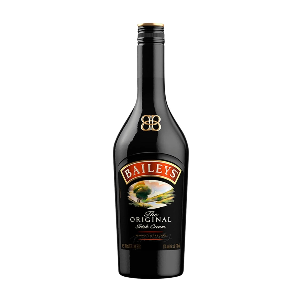 Baileys Original Irish Cream Liqueur, 70cl bottle on a white background