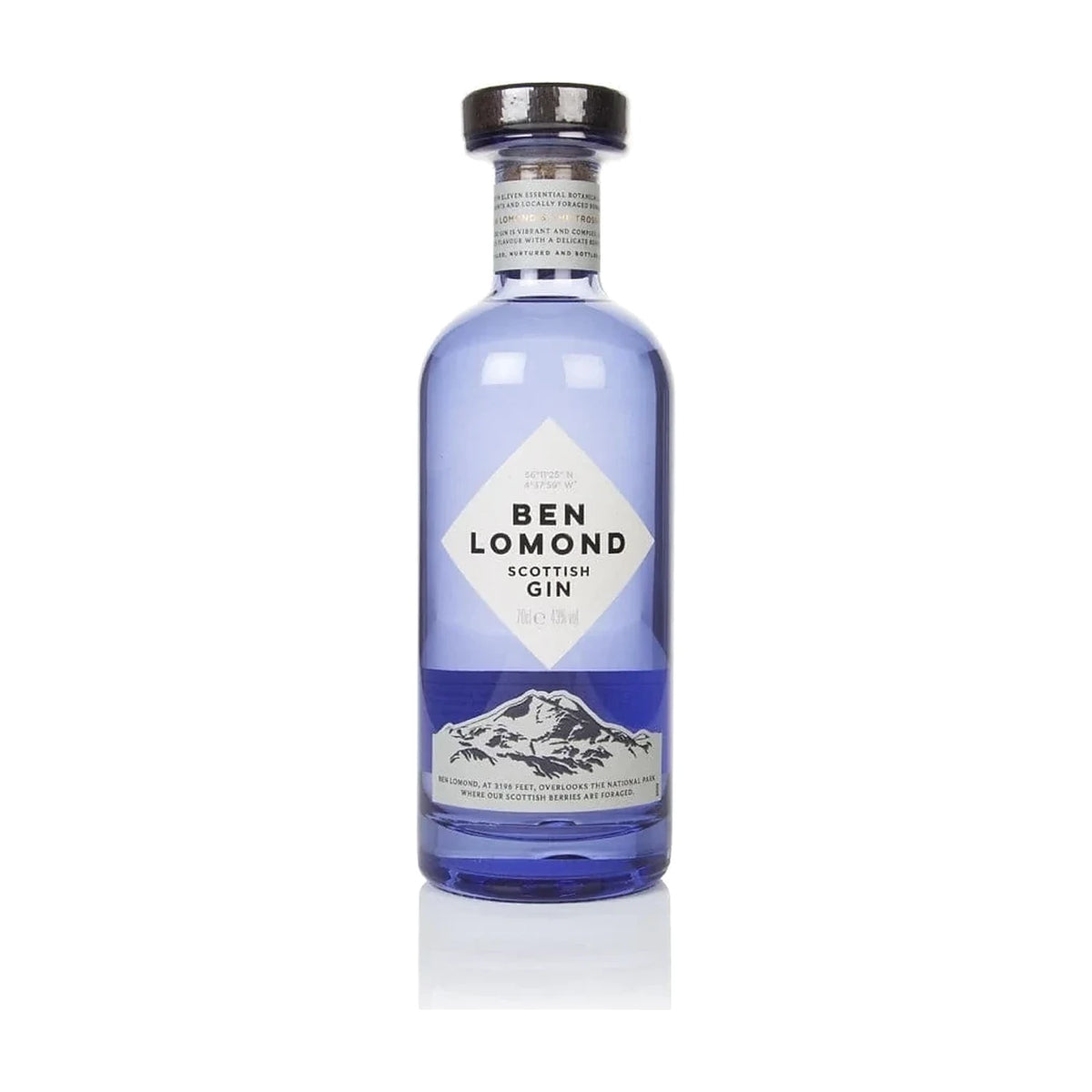 Ben Lomond Scottish Gin, 70cl bottle on a white background