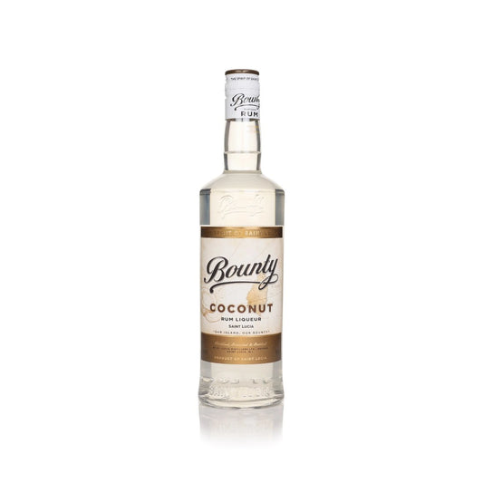 Bounty Coconut Rum Liqueur 70cl bottle on a white background