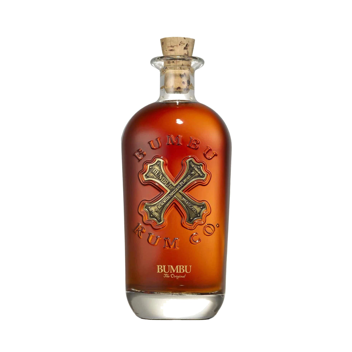 Bumbu The Original Rum Barbados 70cl bottle on white background