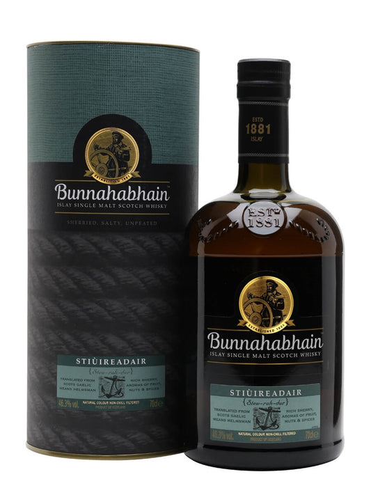Bunnahabhain Stiuireadair Islay Single Malt Scotch Whisky, 70cl bottle