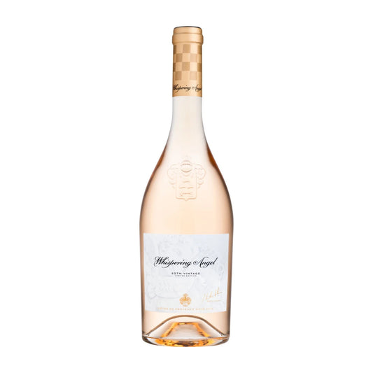 Caves d'Esclans Whispering Angel Rosé, Côtes de Provence 75cl bottle on a white background
