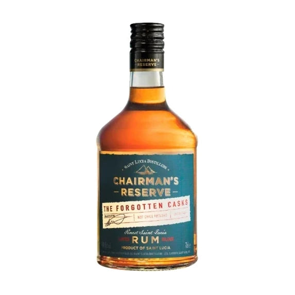 Chairman's Reserve The Forgotten Casks Rum, 70cl bottle on a white background