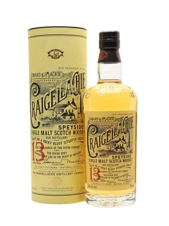 Bottle of Craigellachie 13 Year Old Speyside Single Malt Scotch Whisky, 70cl