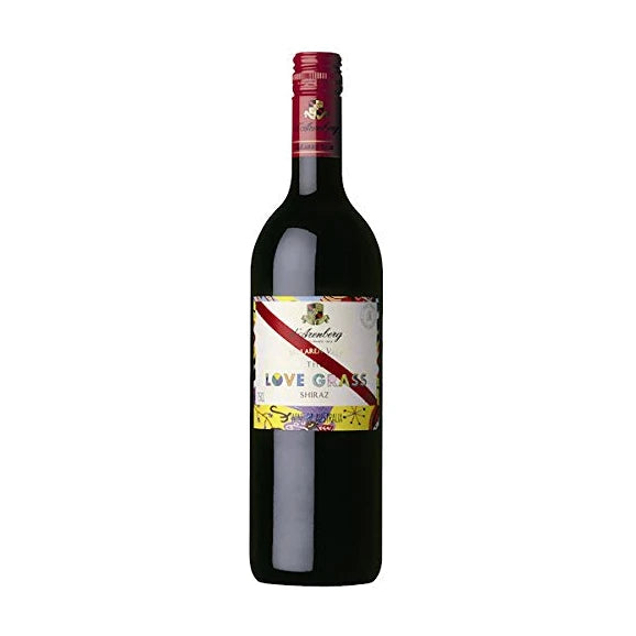 d'Arenberg The Love Grass Shiraz, 75cl bottle on a white background
