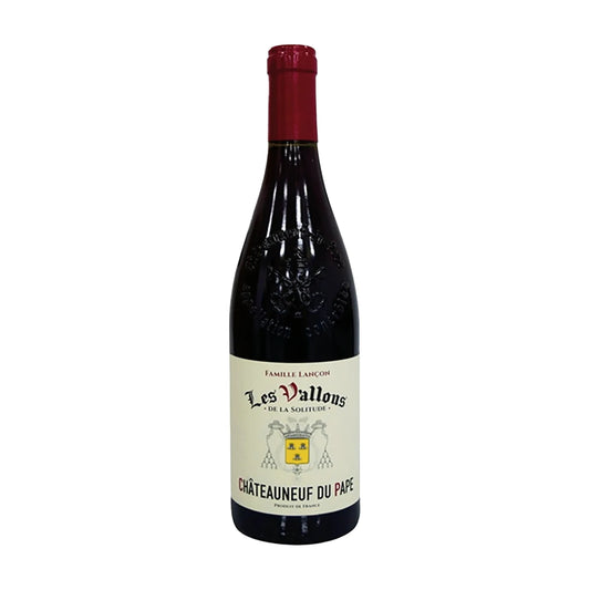 Domaine de la Solitude Les Vallons de la Solitude, Châteauneuf-du-Pape, Rhône, France, 75cl bottle on a white background