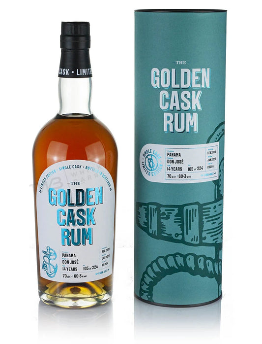 Bottle of Don José 14 Year Old Panama Rum, The Golden Cask