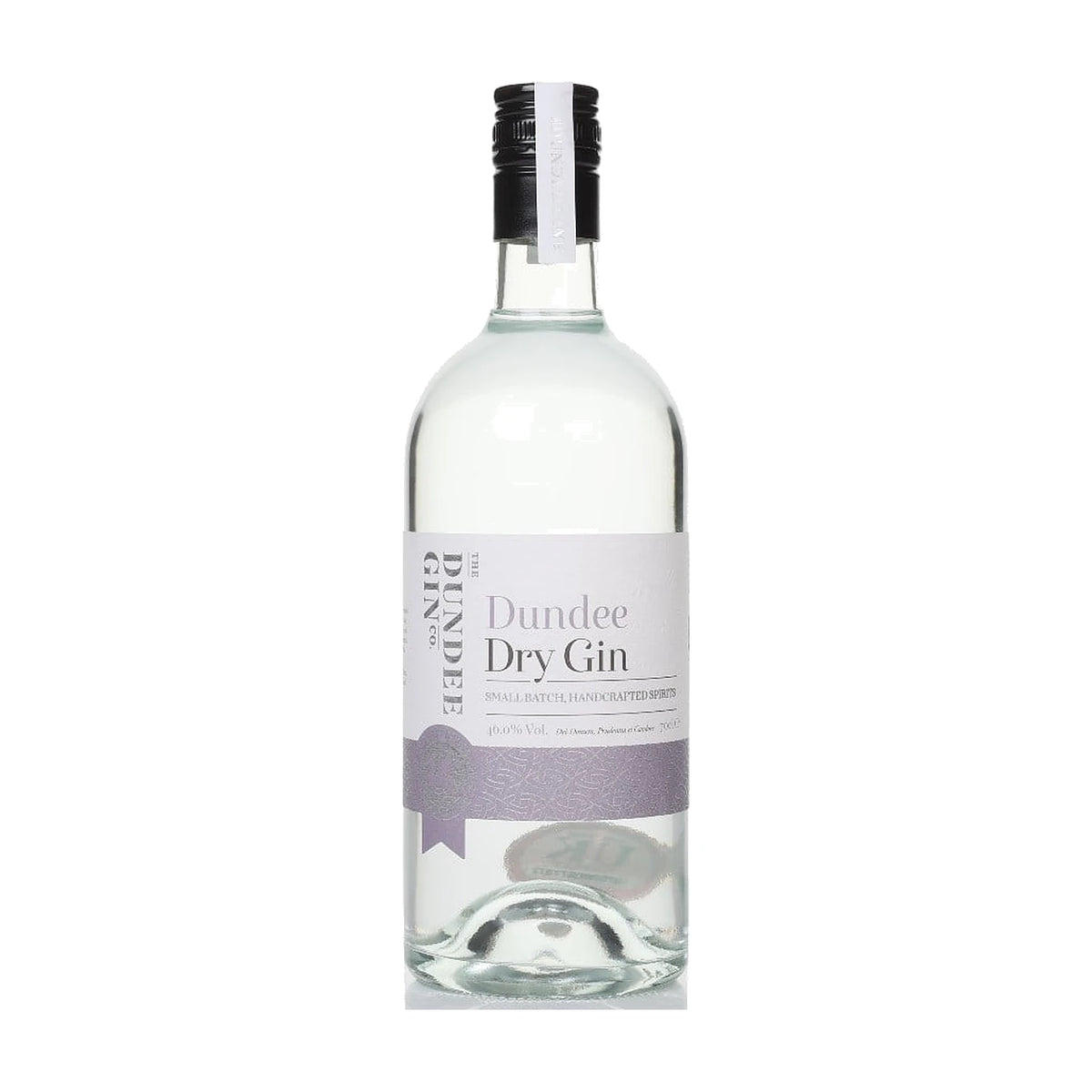 Dundee Gin Co. Dundee Classic Dry Gin, 70cl bottle on a white background