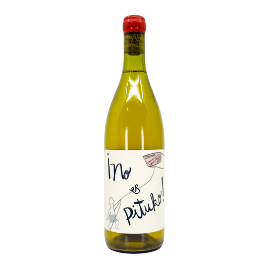 Echeverria No Es Pituko orange skin-contact wine bottle, Curico Valley, Chile, 75cl