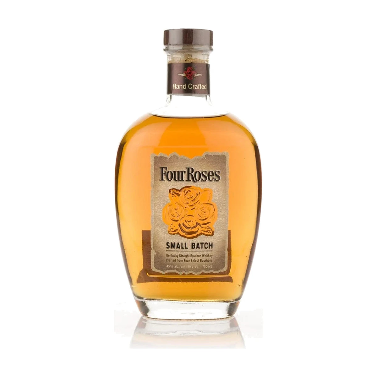 Four Roses Small Batch Bourbon Whiskey, 70cl bottle on a white background