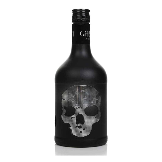 Ghost Vodka Silver Edition 70cl bottle on white background