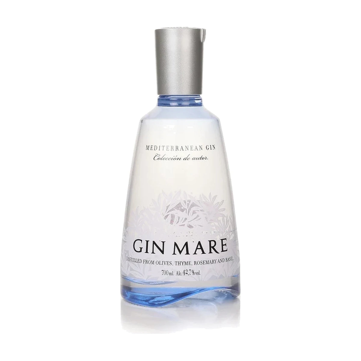 Gin Mare Mediterranean Gin, 70cl bottle on a white background