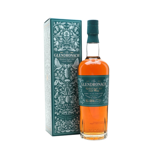 GlenDronach Ode to the Valley Highland Single Malt Scotch Whisky bottle and gift box, 70cl, 46.2% ABV