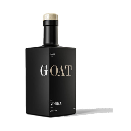 GOAT Vodka Scottish oat vodka 70cl bottle on white background