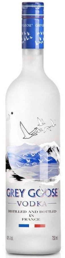 Grey Goose Vodka, 70cl bottle on a white background