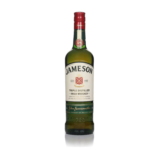 Jameson Irish Whiskey, 70cl bottle on a white background