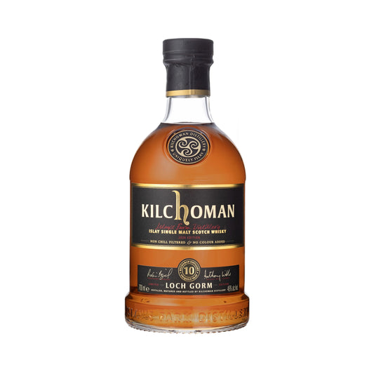 Kilchoman Loch Gorm 10 Year Old Islay Single Malt Scotch Whisky bottle, 70cl