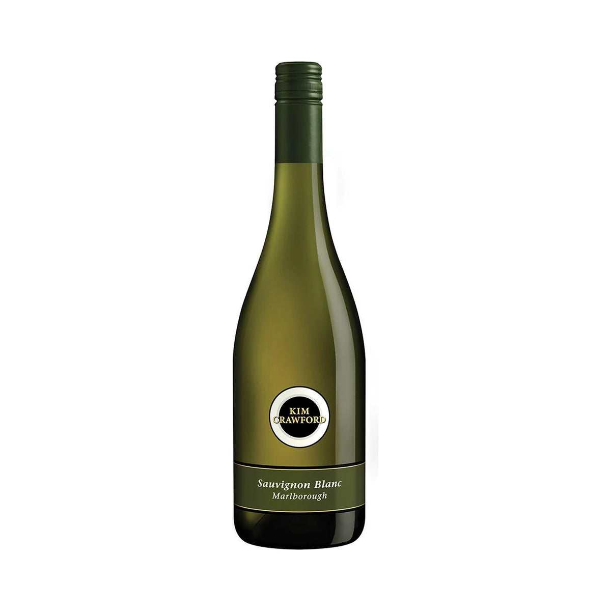 Kim Crawford Sauvignon Blanc Marlborough 75cl bottle on a white background