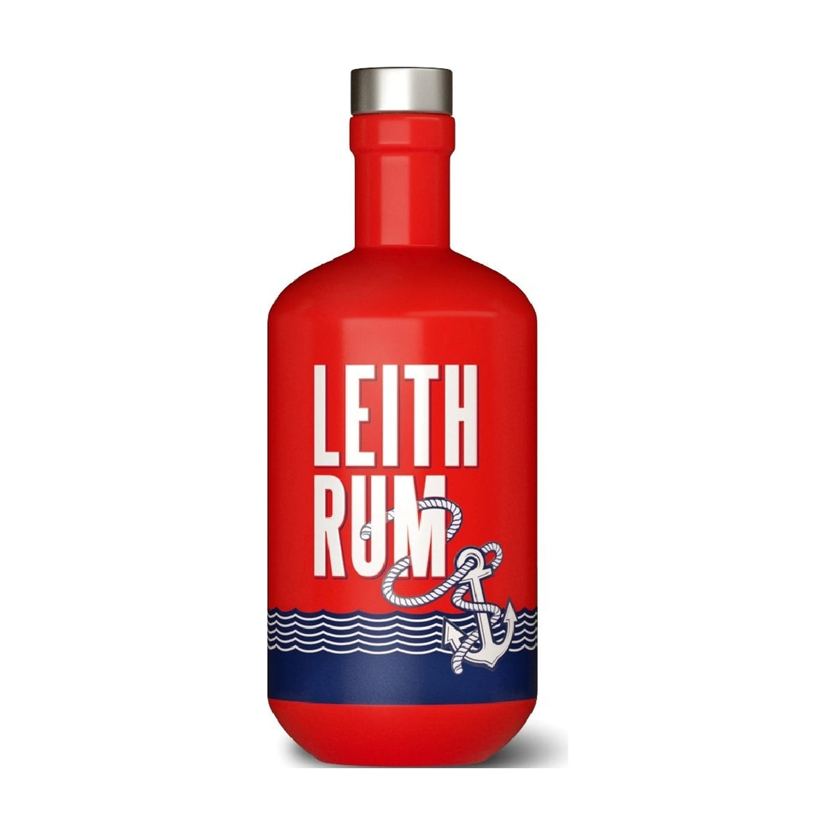 Leith Spiced Rum 70cl bottle on a white background