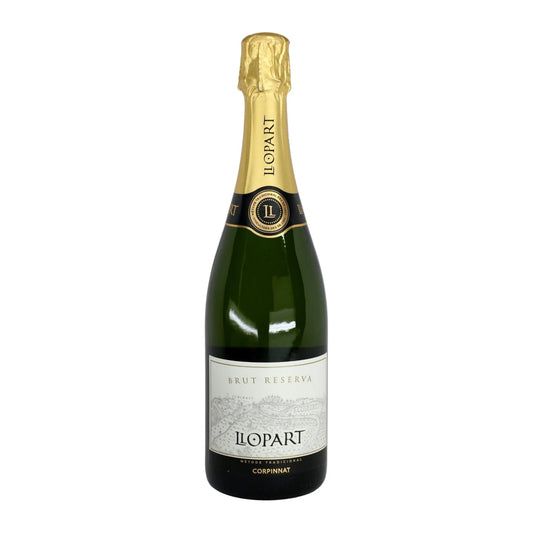 Llopart Corpinnat Brut Reserva Penedès 75cl bottle on a white background