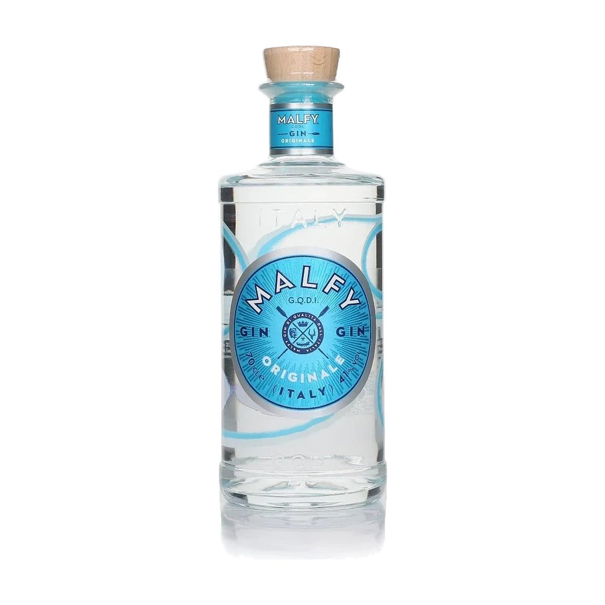 Malfy Gin Originale, 70cl bottle on a white background