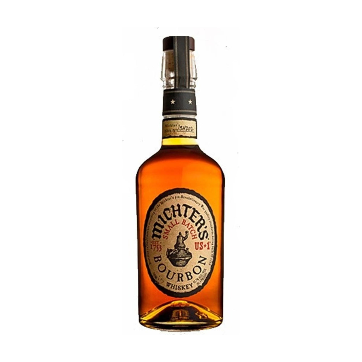 Michter's US*1 Small Batch Kentucky Straight Bourbon Whiskey 70cl bottle on a white background