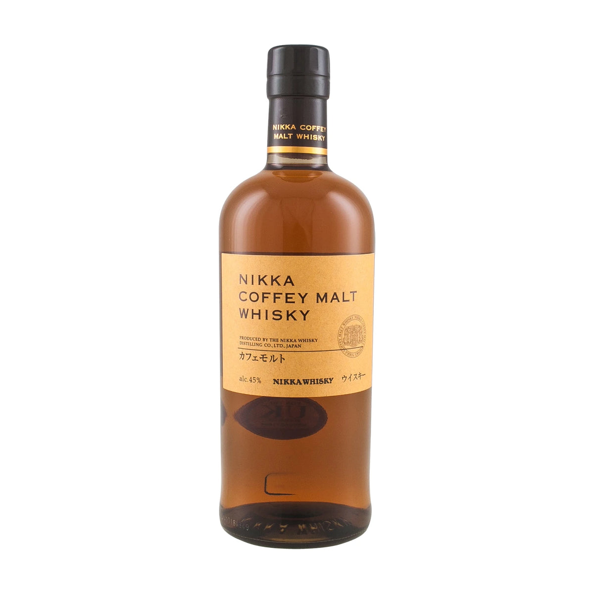 Nikka Coffey Malt Japanese Whisky, 70cl bottle on a white background