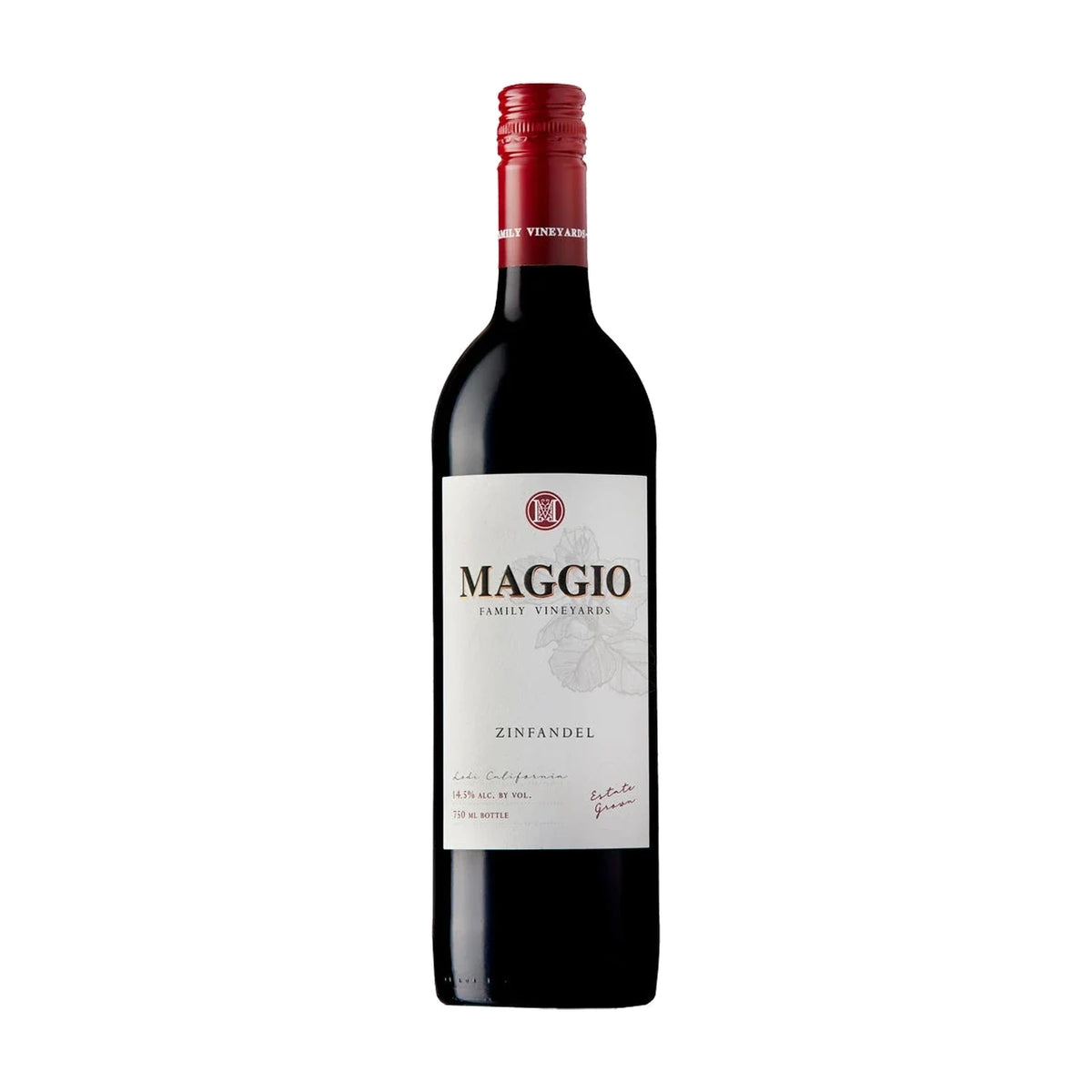Oak Ridge Winery Maggio Old Vine Zinfandel, Lodi, California, 75cl bottle on a white background
