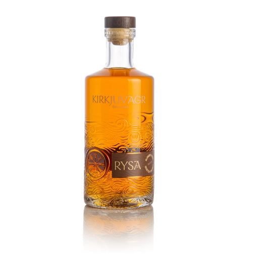 Orkney Distilling RYSA Blended Malt Scotch Whisky 70cl bottle on a white background