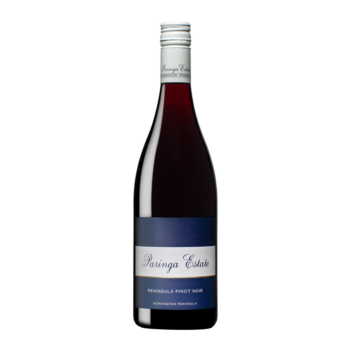 Paringa Estate Peninsula Pinot Noir Mornington Peninsula 75cl bottle on a white background
