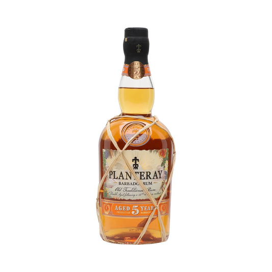 Planteray Barbados 5 Year Old Grand Reserve Rum 70cl bottle on a white background