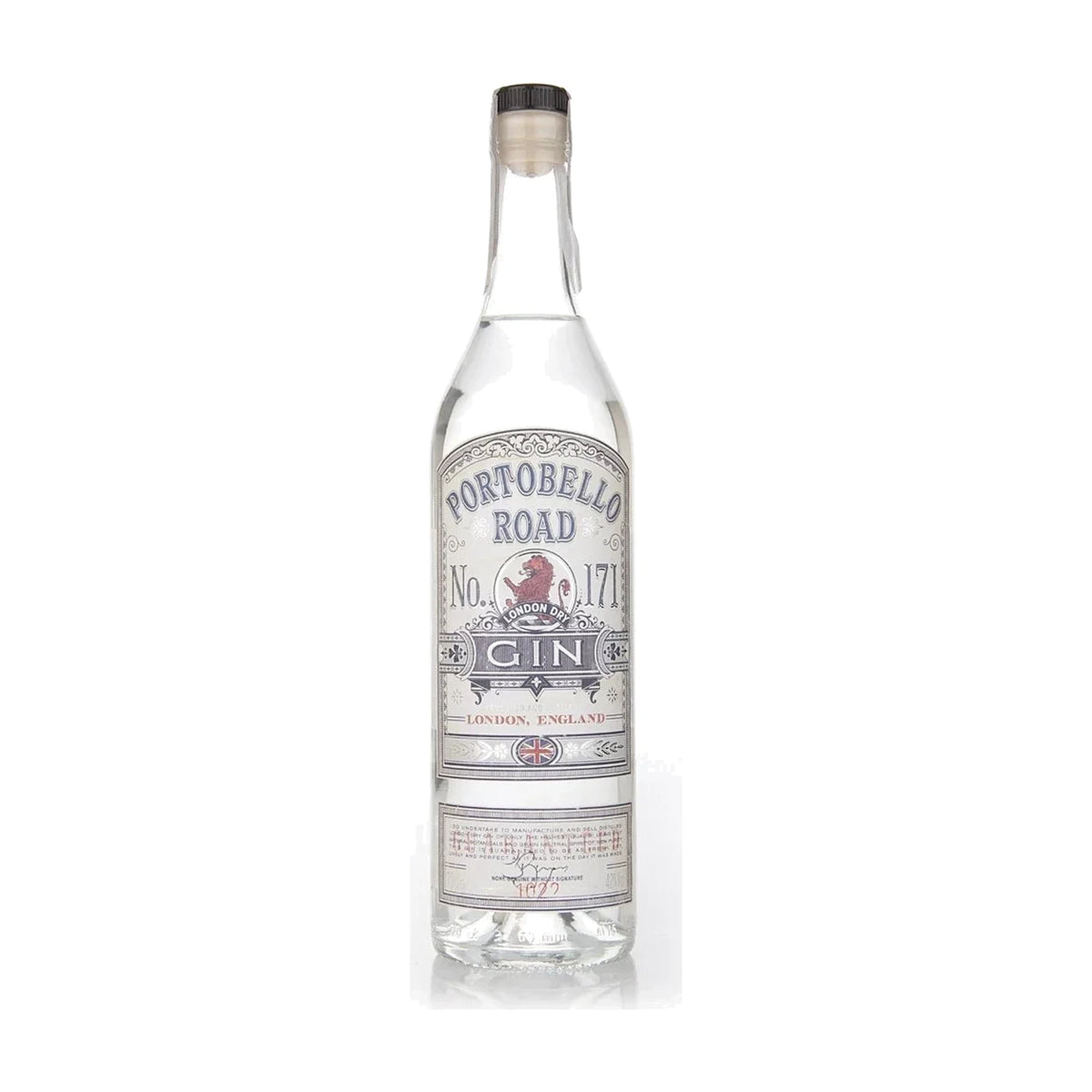 Portobello Road No. 171 Gin, 70cl bottle on a white background
