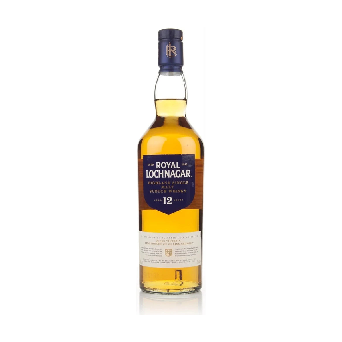 Bottle of Royal Lochnagar 12 Year Old Highland Single Malt Scotch Whisky, 70cl
