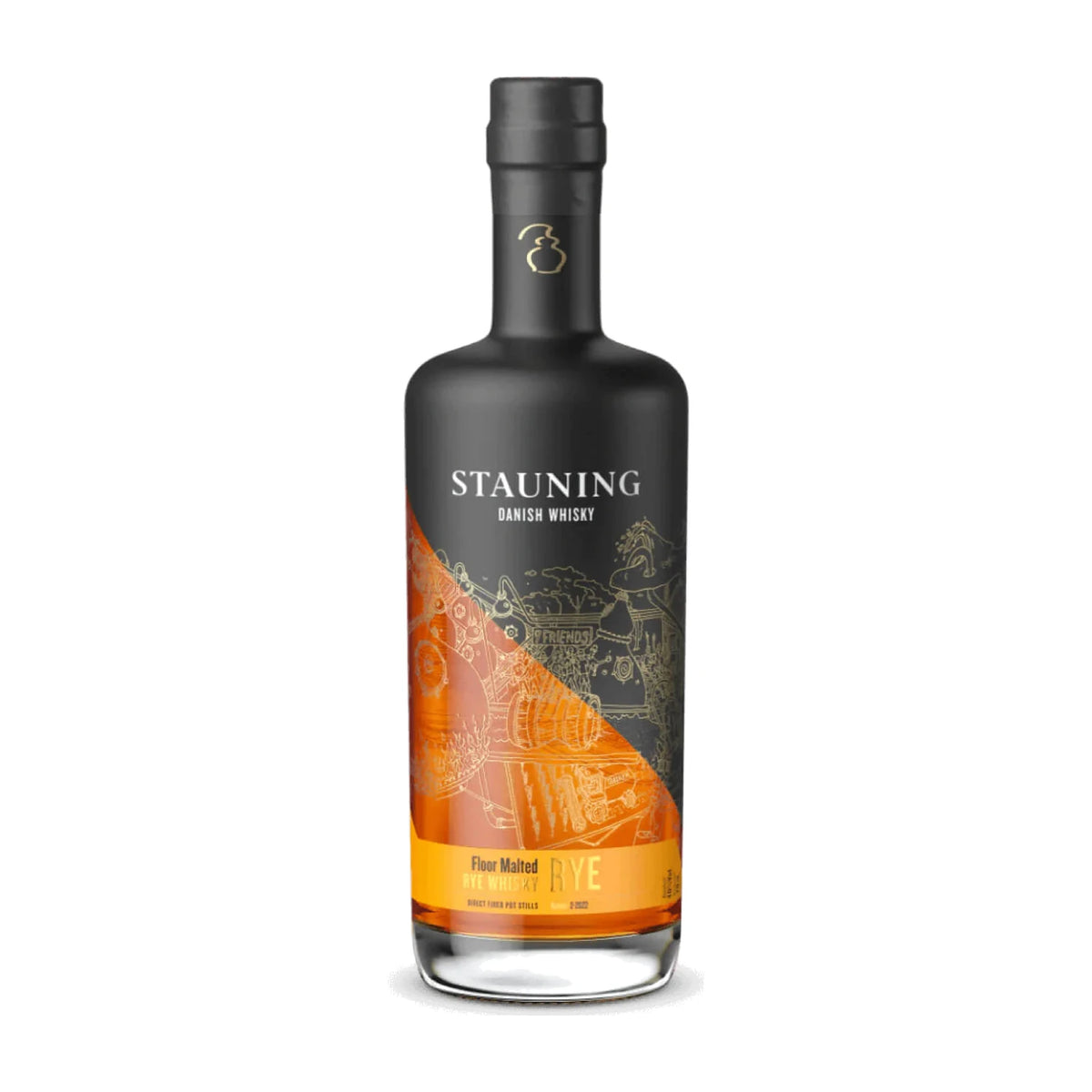 Stauning Rye Danish Rye Whisky 70cl bottle