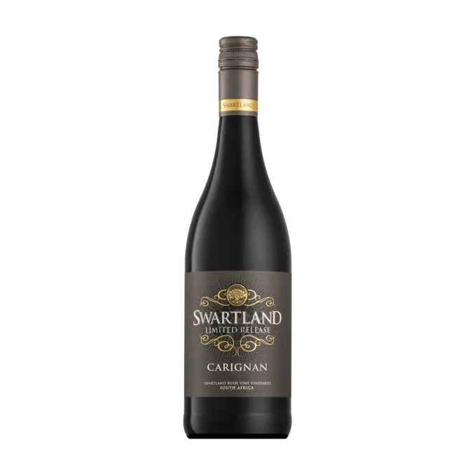 Swartland Winery Limited Release Carignan, 75cl bottle on a white background