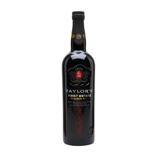 Taylor's First Estate Reserve Port bottle, 75cl