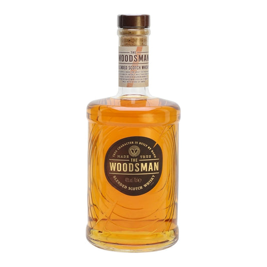 The Woodsman Blended Scotch Whisky bottle, 70cl