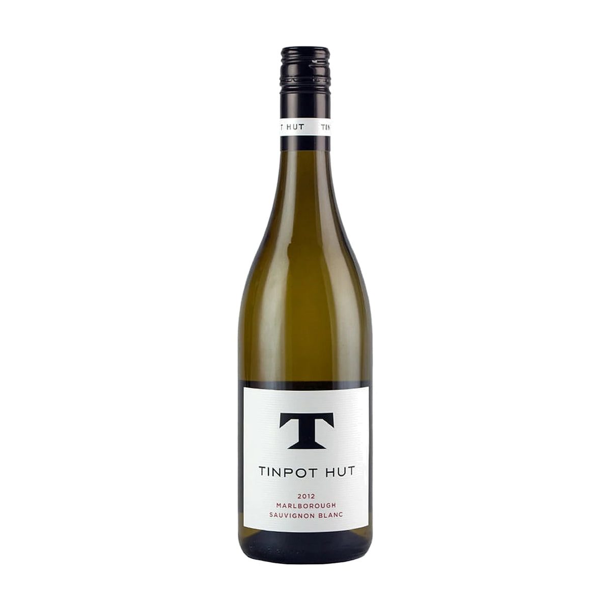 Tinpot Hut Marlborough Sauvignon Blanc, 75cl bottle on a white background