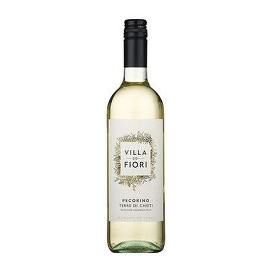 Villa dei Fiori Pecorino Terre di Chieti white wine bottle, Abruzzo, Italy, 75cl