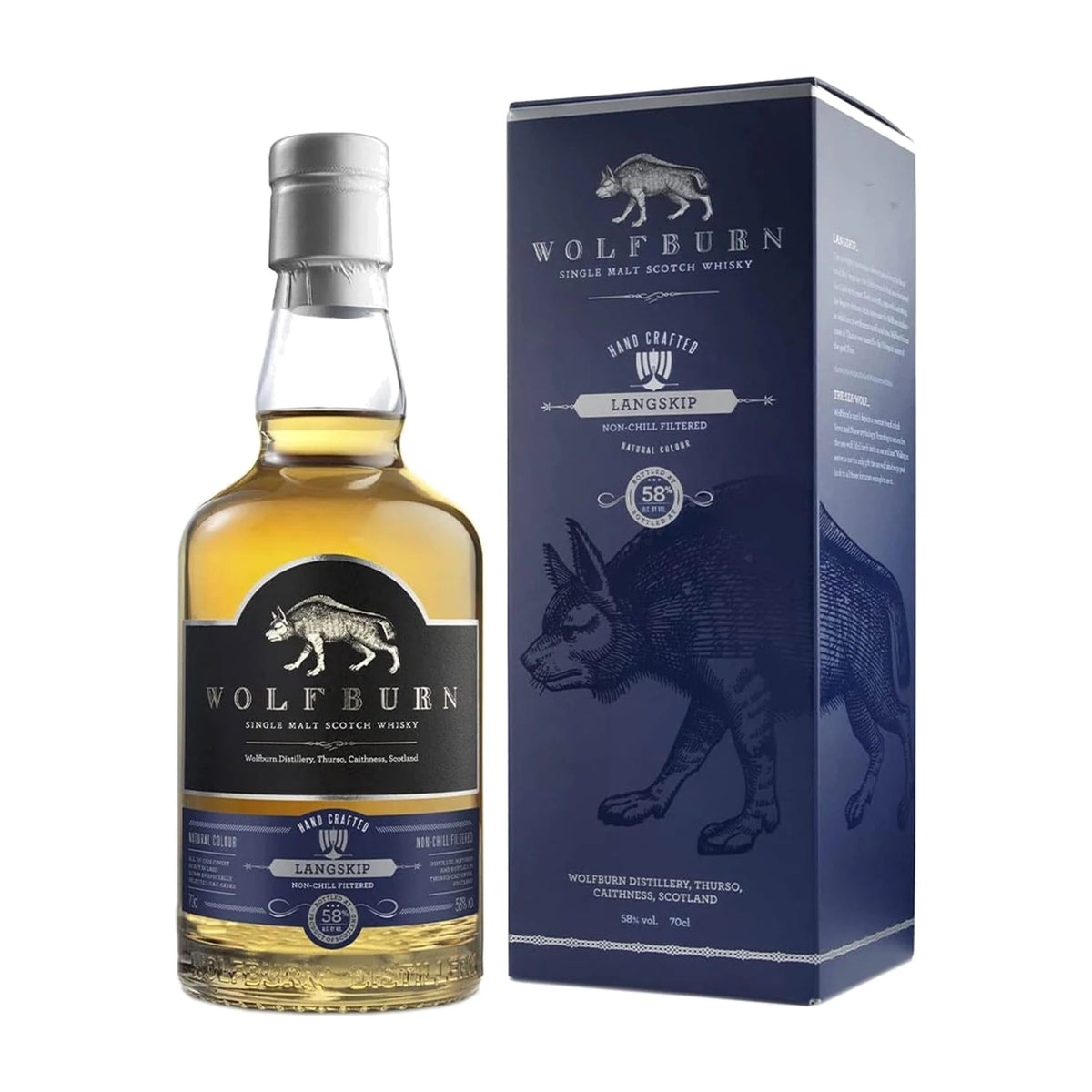 Wolfburn Langskip Highland Single Malt Scotch Whisky 70cl bottle
